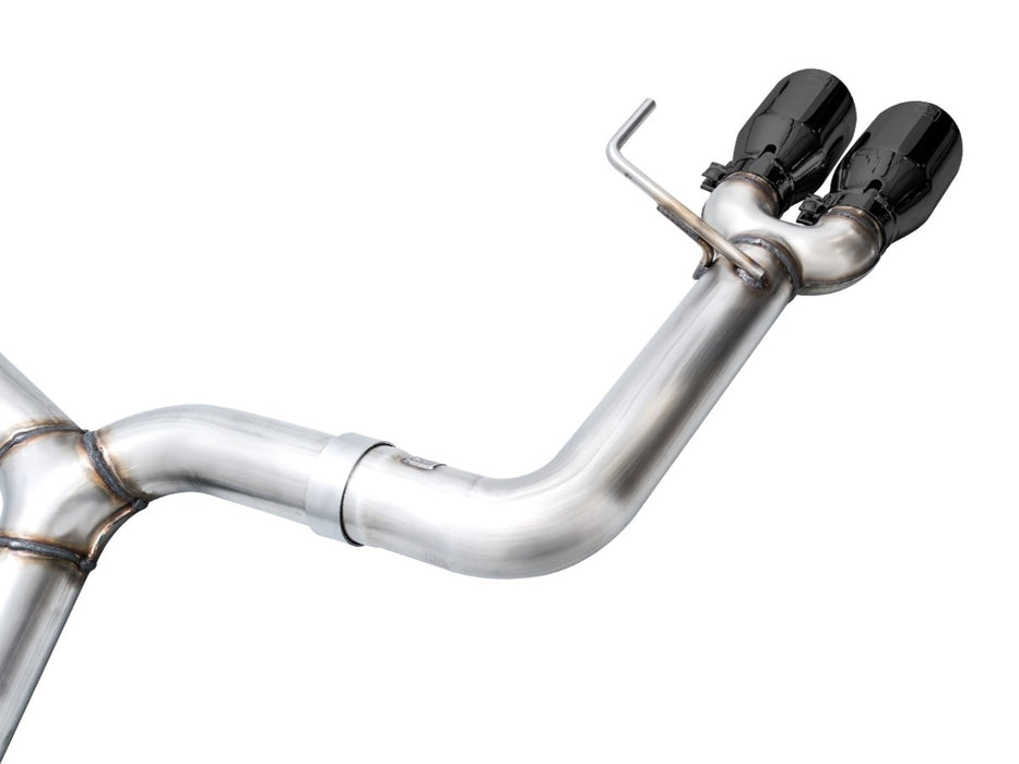 AWE Track Edition Catback Exhaust w/ Diamond Black Tips 2022-2024 WRX - 3020-43979 - Subimods.com