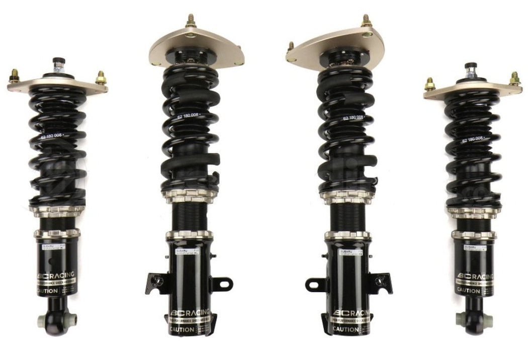 BC Racing BR Series Extreme Low Coilovers Subaru Models - BCBR-XLOW-F-38-BR - Subimods.com