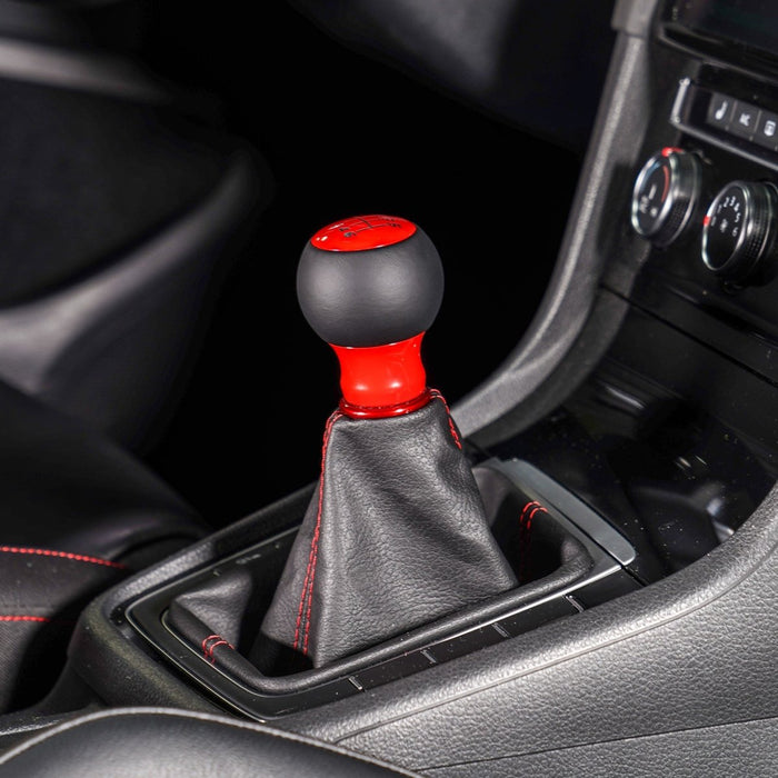 Billetworkz Fusion Weighted Shift Knob w/ 6 Speed Shift Pattern Engraving 2013-2023 BRZ / 2013-2016 FRS / 2017-2021 GT86 - BW-KNB-BRZ-VEL6-GRED-FUL - Subimods.com
