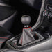 Billetworkz Fusion Weighted Shift Knob w/ 6 Speed Shift Pattern Engraving 2013-2024 BRZ / 2013-2016 FRS / 2017-2021 GT86 - BW-KNB-BRZ-VEL6-MBLK-FUL - Subimods.com