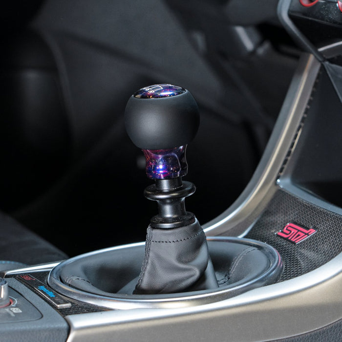 Billetworkz Fusion Weighted Shift Knob w/ 6 Speed Shift Pattern Engraving 2013-2023 BRZ / 2013-2016 FRS / 2017-2021 GT86 - BW-KNB-BRZ-VEL6-PC-FUL - Subimods.com