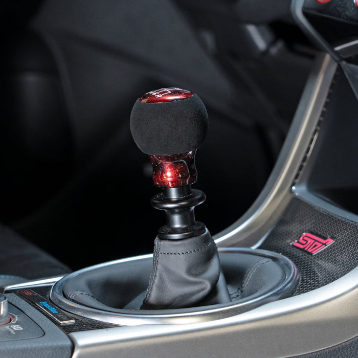 Billetworkz Fusion Weighted Shift Knob w/ 6 Speed Shift Pattern Engraving 2013-2023 BRZ / 2013-2016 FRS / 2017-2021 GT86 - BW-KNB-BRZ-VEL6-RC-FUA - Subimods.com