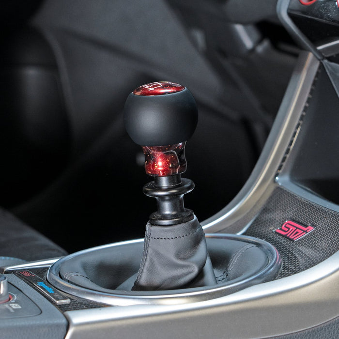 Billetworkz Fusion Weighted Shift Knob w/ 6 Speed Shift Pattern Engraving 2013-2024 BRZ / 2013-2016 FRS / 2017-2021 GT86 - BW-KNB-BRZ-VEL6-RC-FUL - Subimods.com