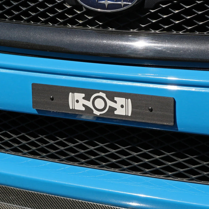 StreetRays Stealth Aluminum License Plate Delete – Illest Style Laser Engraved – Made In USA