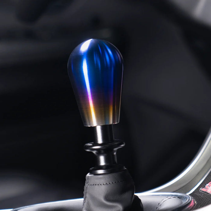 Billetworkz Titanium Shift Knob 2015-2024 WRX / 2004-2021 STI - BW-KNB-SUB6-BLNK-TIT-TT - Subimods.com