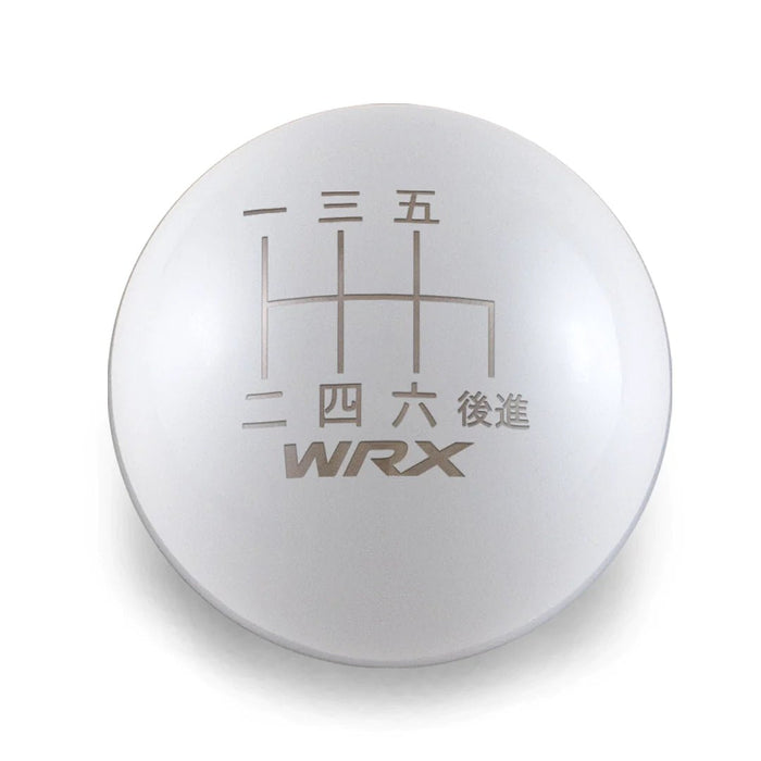 Billetworkz Weighted Shift Knob w/ 6 Speed WRX Japanese Engraving 2015-2024 WRX - BW-KNB-WRX6-JPWRX-MBLK-SP - Subimods.com