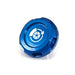 Billetworkz Zero Series Brake Fluid Reservoir Cap w/ Engraving Most Subaru Models - BW-EBCZ-SUB-BRK-BLU-E - Subimods.com