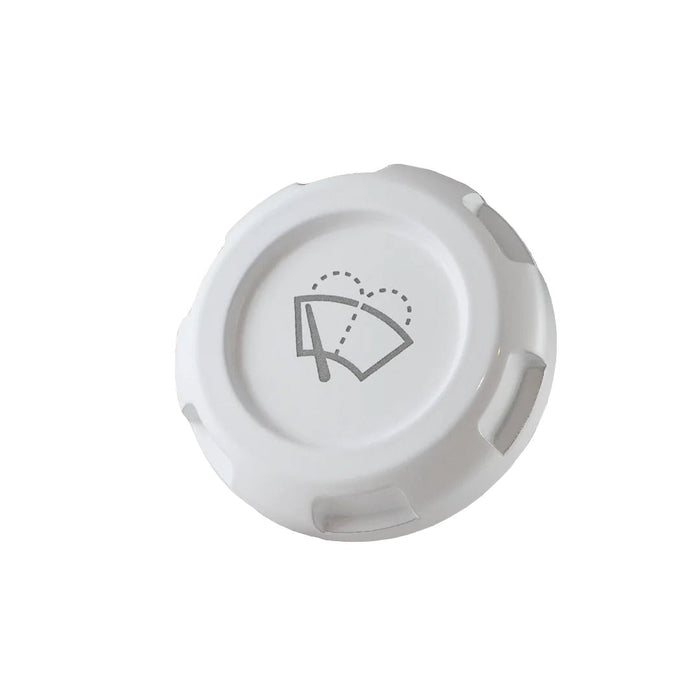 Billetworkz Zero Series Wiper Fluid Reservoir Cap w/ Engraving Most Subaru Models - BW-EBCZ-SUB-WIP-WHT-E - Subimods.com