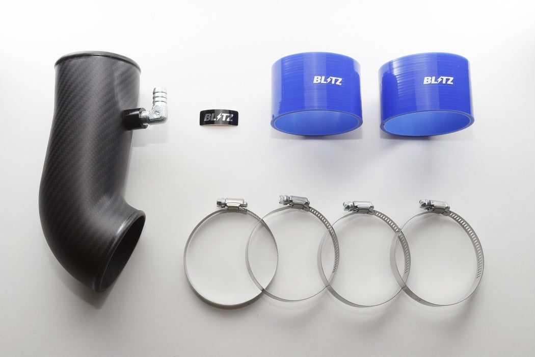 Blitz Carbon Fiber Suction Kit w/ Blue Couplers 2021-2023 BRZ / 2021-2023 GR86 - 55302 - Subimods.com