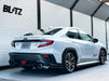 Blitz NUR-SPEC Custom Series Axle Back Exhaust w/ Burnt Stainless Tips 2022-2024 WRX - 63204V - Subimods.com