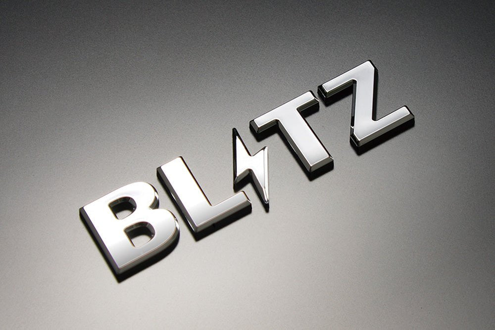 Blitz Racing Emblem Chrome - 13958 - Subimods.com