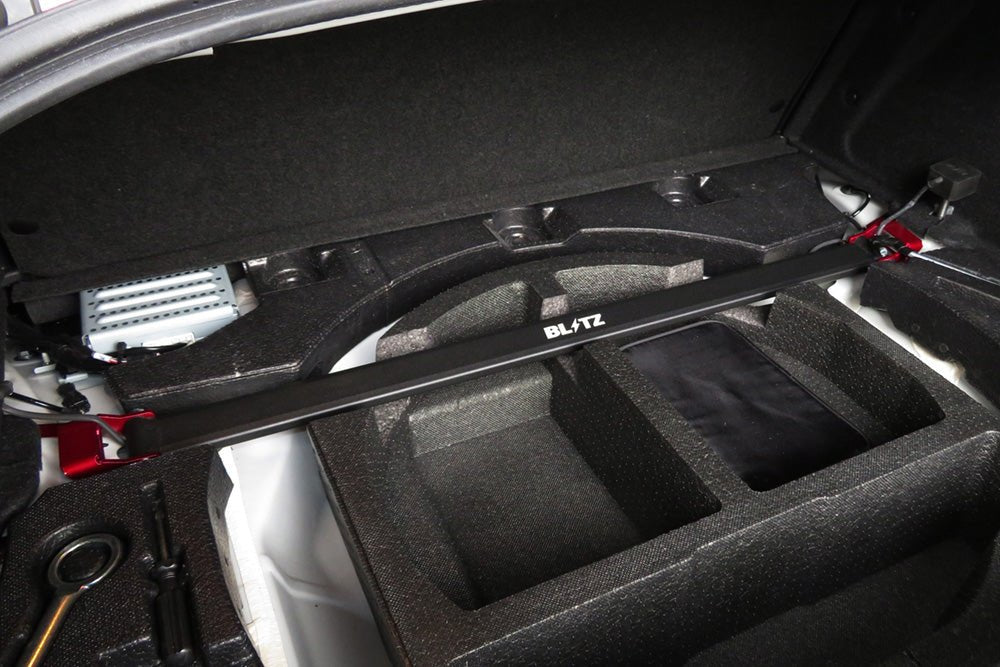 Blitz Rear Strut Tower Bar 2013-2024 BRZ / 2015-2021 WRX / 2015-2021 STI - 96101 - Subimods.com