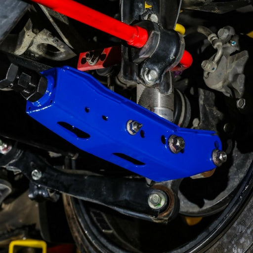 BLOX Racing Rear Lower Control Arms Blue 2008-2021 WRX / 2008-2021 STI / 2013-2021 BRZ - BXSS-50010-BL - Subimods.com