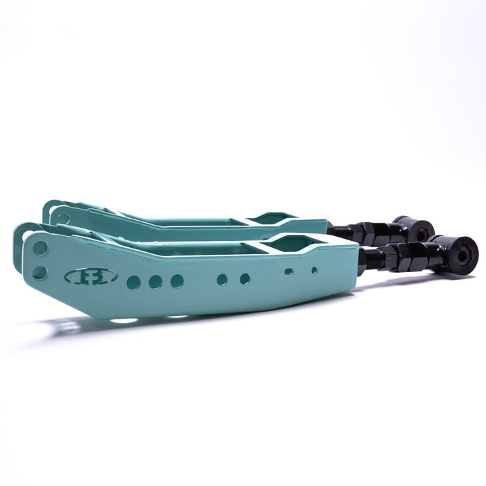 BLOX Racing Rear Lower Control Arms Hard Teal 2008-2021 WRX / 2008-2021 STI / 2013-2021 BRZ - BXSS-50010-TL - Subimods.com