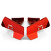 Boomba Brake Deflectors Red 2008-2021 STI / 2015-2021 WRX - 031000080200 - Subimods.com