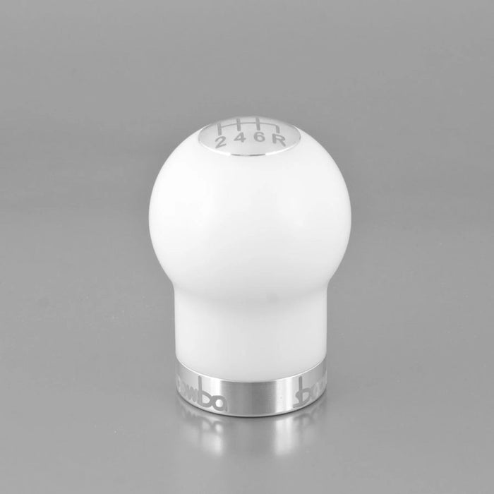 Boomba Racing 270g Weighted Delrin Shift Knob White w/ Natural Finish Most Subaru Models - 031000090001 - Subimods.com