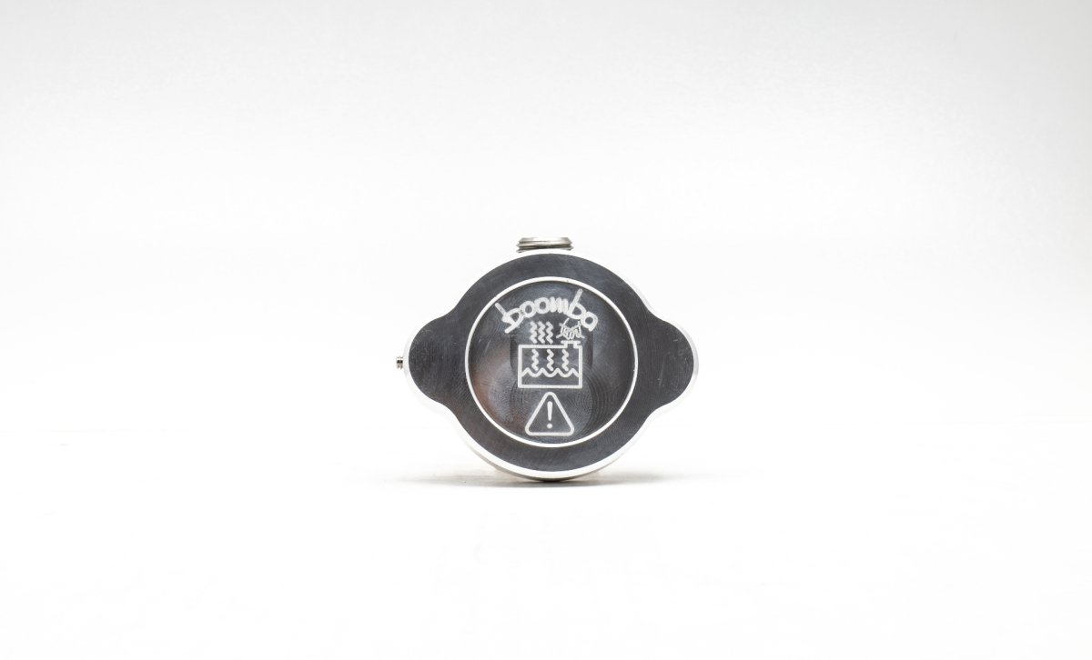 Boomba Racing Aluminum Radiator Cap Cover for WRX STI 2004 — Subimods.com