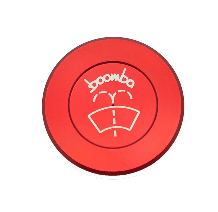 Boomba Racing Aluminum Windshield Washer Reservoir Cap Red Finish 2015-2021 WRX - 031040110200 - Subimods.com