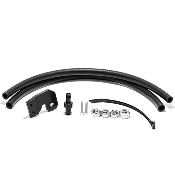 Boomba Racing Stage 2 Catch Can Kit Black Finish 2015-2021 WRX - 031200040101 - Subimods.com