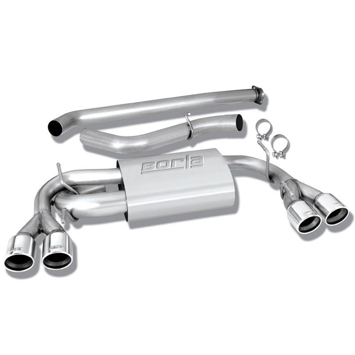 Borla Catback Exhaust 2011-2014 WRX Hatchback / 2008-2014 STI Hatchback - 140312 - Subimods.com