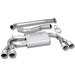 Borla Catback Exhaust 2011-2014 WRX Hatchback / 2008-2014 STI Hatchback - 140312 - Subimods.com