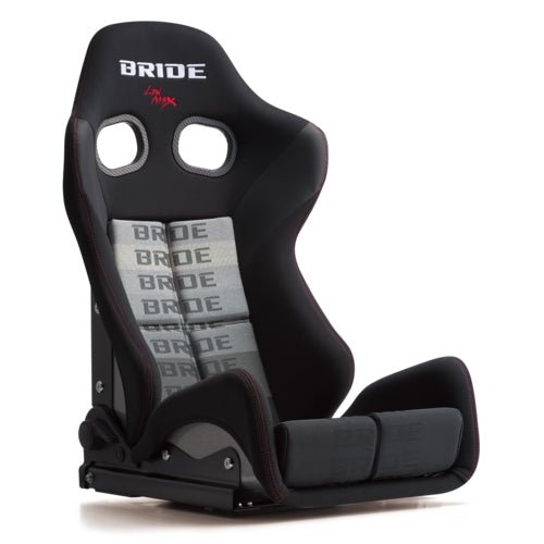 Bride GIAS III Low Max Reclinable Black Carbon Aramid Shell w/ Gradation Fabric Seat and Low Cushion - G62GSR - Subimods.com