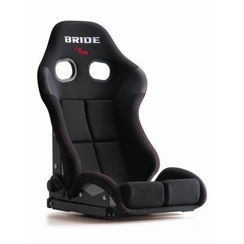 Bride STRADIA III Low Max Reclinable Seat Black Carbon Super Aramid Shell w/ Black Fabric and Low Cushion - G72ASR - Subimods.com
