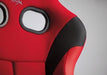 Bride ZETA IV Low Max Seat w/ Black Carbon Super Aramid Shell and Red Fabric - HA1BSR - Subimods.com