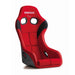 Bride ZETA IV Low Max Seat w/ Silver FRP Shell and Red Fabric - HA1BSF - Subimods.com