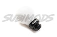 COBB Delrin Shift Knob White w/ Black 5 speed Subaru Models - 211350-W-BK - Subimods.com