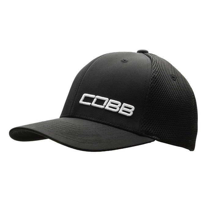 COBB FlexFit Ultrafibre Airmesh Hat Black - CO-CAP-BLACK-ULTRA-S/M - Subimods.com