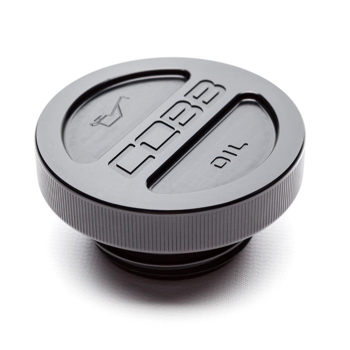 COBB Oil Filler Cap Black Most Subaru Models - 800510-BK - Subimods.com