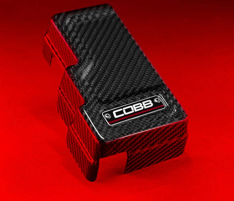 COBB Redline Carbon Fiber Fuse Box Cover Kit 2022-2023 WRX - 846665-KIT - Subimods.com