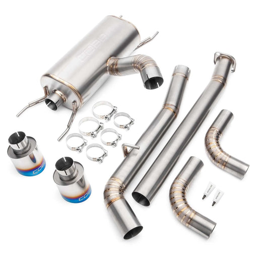 COBB Titanium Cat Back Exhaust 2013-2024 BRZ / 2013-2016 FRS / 2017-2021 GT86 / 2022-2024 GR86 - 5Z1160 - Subimods.com