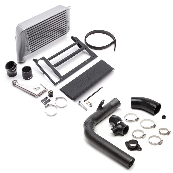 COBB Top Mount Intercooler Silver w/ Charge Pipe Kit 2015-2021 WRX - B42400-SL - Subimods.com