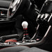 COBB Weighted Round Delrin Shift Knob White w/ Interchangeable Base 6 Speed Subaru Models - 213360-W - Subimods.com