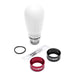 COBB Weighted Tall Shift Knob White w/ Interchangeable Base 5 Speed Subaru Models - 211370-W - Subimods.com