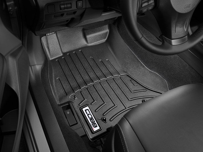 COBB x Weathertech Front Floor Liner 2014-2018 Forester XT - COBBWT445311 - Subimods.com