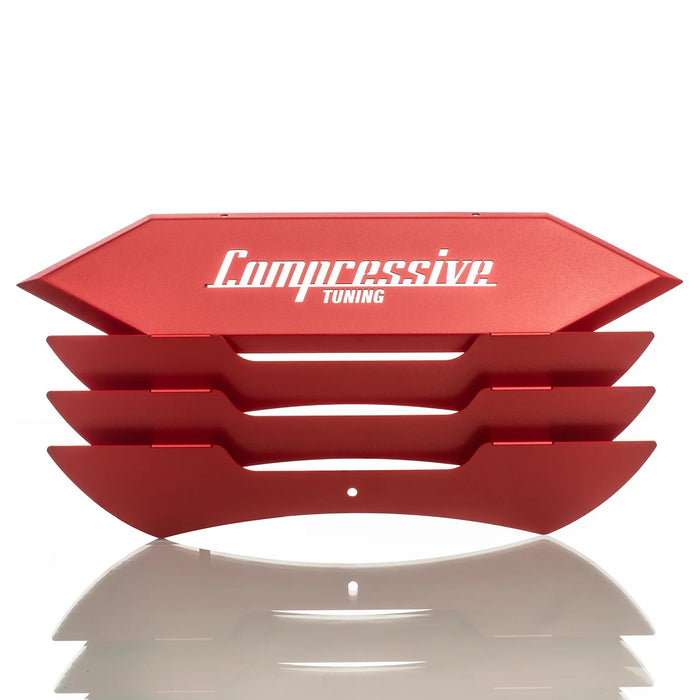 Compressive Tuning Louvre Engine Cover 2008-2021 STI - CT-019-RD - Subimods.com