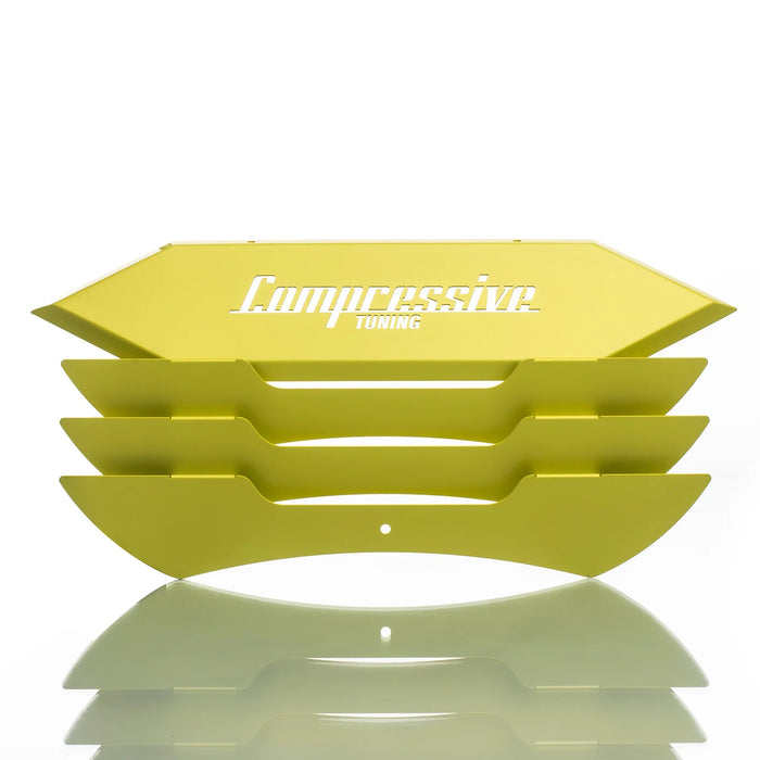 Compressive Tuning Louvre Engine Cover 2008-2021 STI - CT-019-RD - Subimods.com