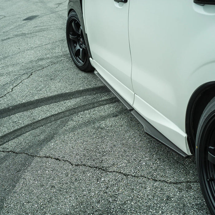 Compressive Tuning Revugu Adjustable Side Skirts 2014-2018 Forester - CT-036-PB - Subimods.com