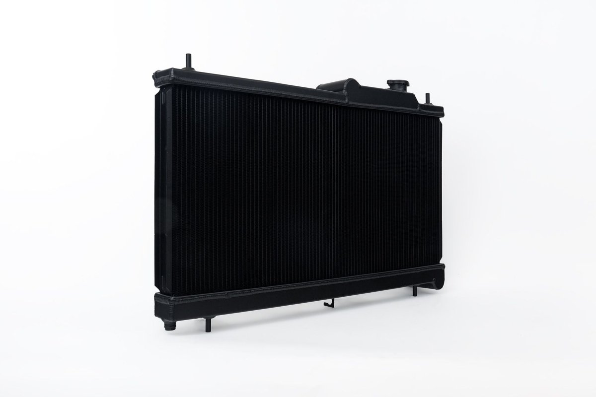 CSF Race Spec 2 Row Aluminum Radiator Black WRX STI 2008-21 — Subimods.com