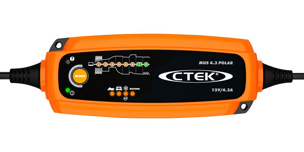 Battery Charger CTEK 6 programmes, 8 charging steps MXS 5.0, 12V