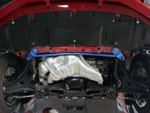 Cusco Front Lower Arm Bar Style Power Brace 2013-2024 BRZ / 2013-2016 FRS / 2017-2021 GT86 / 2022-2024 GR86 - 965-492-FP - Subimods.com