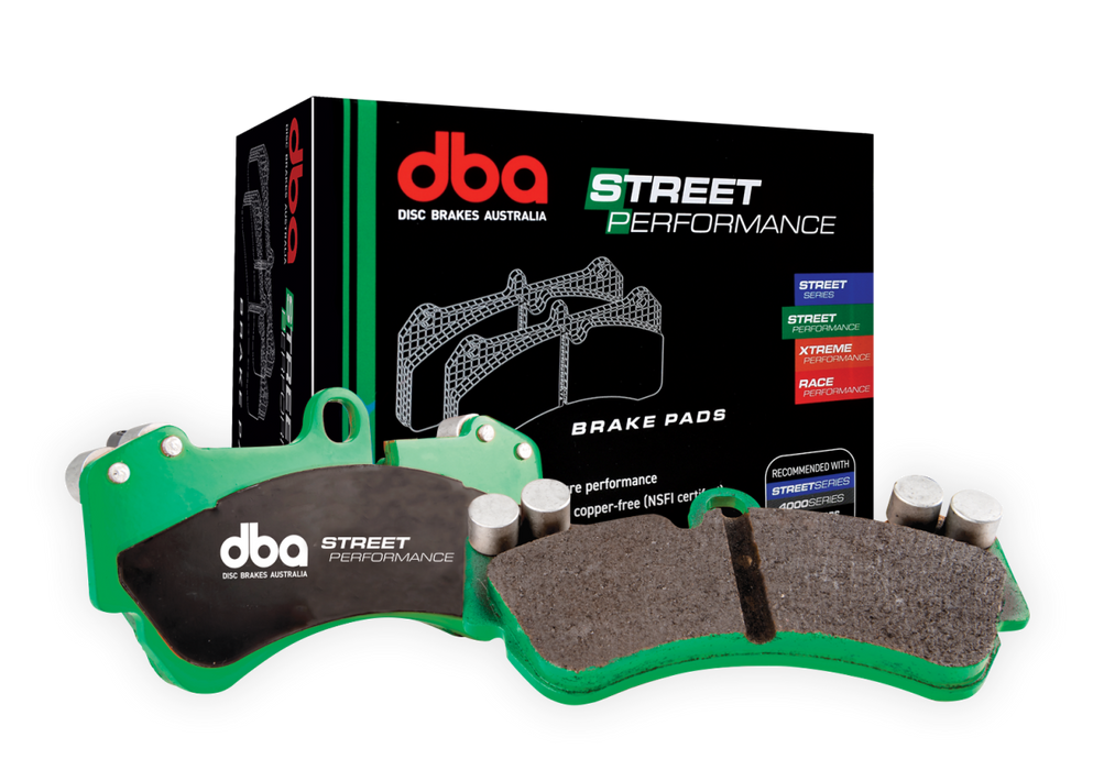 DBA Street Performance Series Rear Brake Pads 2022-2023 WRX w/ Eyesight - DB2398SP - Subimods.com