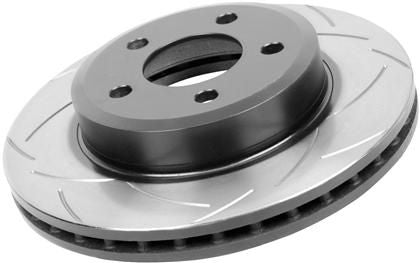 DBA Street Series Slotted Rear Rotor 2016-2021 WRX w/ Eyesight - 2662S - Subimods.com