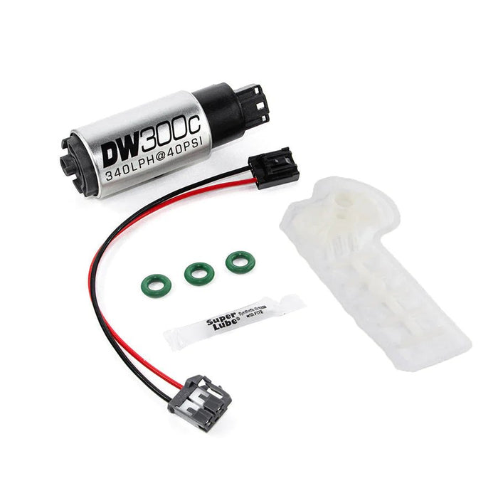 DeatschWerks DW300c Series 340LPH Fuel Pump w/ Install Kit 2015-2021 WRX / 2013-2021 BRZ - 9-307-1010 - Subimods.com