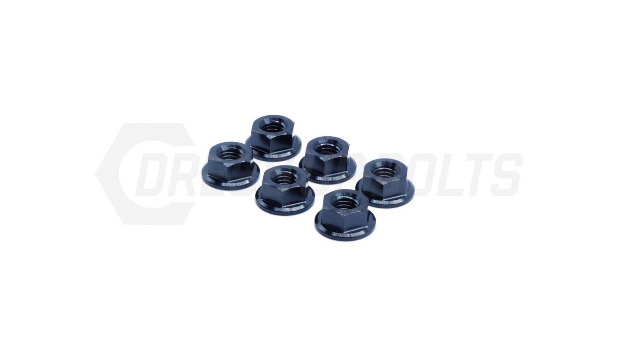 Dress Up Bolts Stage 1 Titanium Hardware Hood Kit 2022-2024 WRX - SUB-040-Ti-PRP - Subimods.com