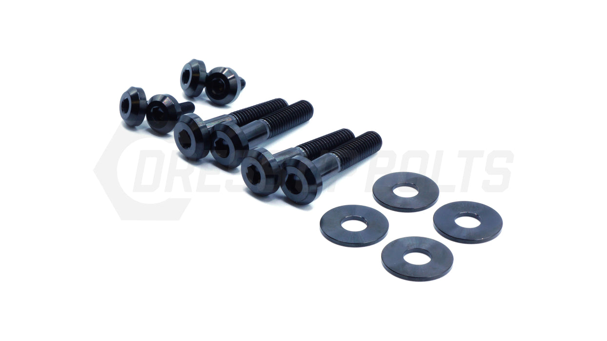 Dress Up Bolts Stage 1 Titanium Hardware Trunk Kit 2022-2024 WRX - SUB-044-Ti-GLD - Subimods.com