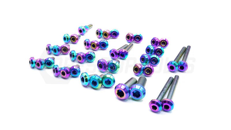 Dress Up Bolts Titanium Engine Hardware Kit 2022-2024 BRZ / 2022-2024 GR86 - SUB-030-Ti-GLD - Subimods.com